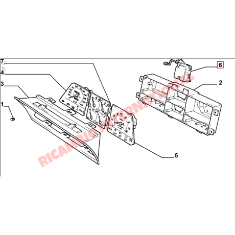 Electronic Speedo Control Unit - Lancia Thema - Electrical