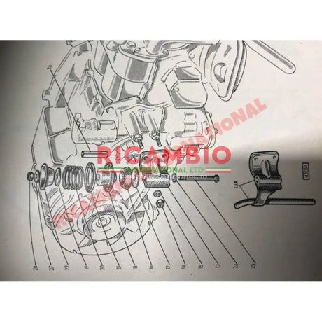 Engine Mount Bush Kit (2 piece) - Classic Fiat 500 Autobianchi Panoramica - Classic Fiat 500 Parts & Spares