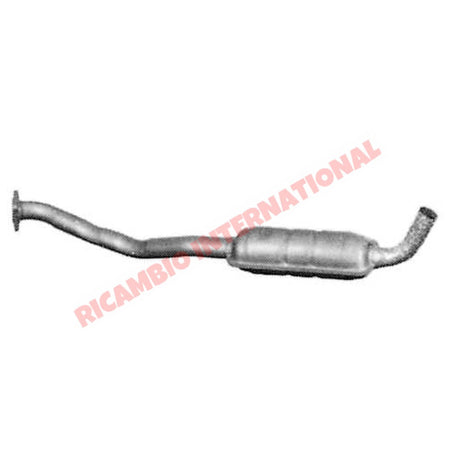 Exhaust Centre Pipe - Fiat 124 Spider - Exhaust