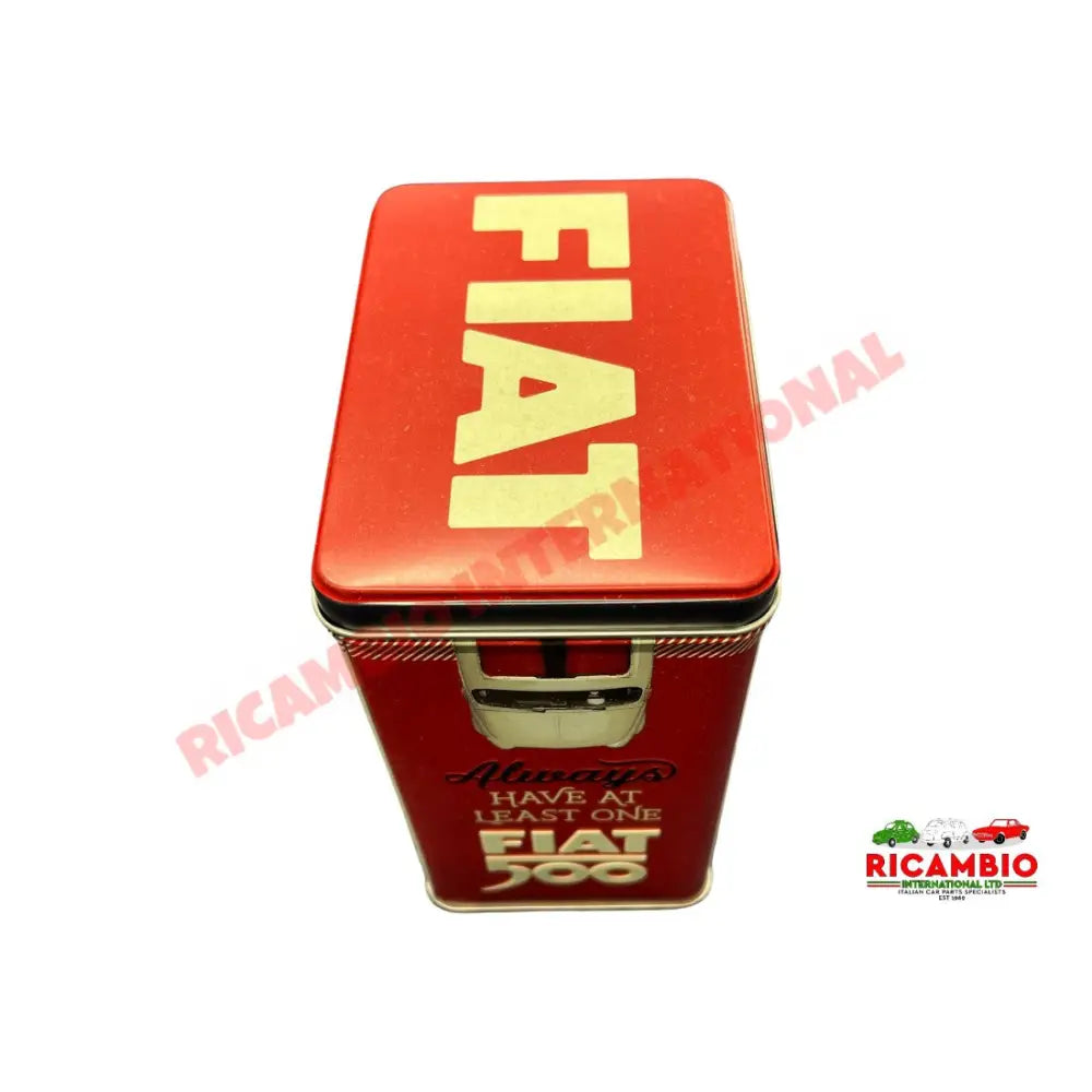 Fiat 500 Metal Tin & Assorted Milk/Dark Fiat 500 Chocolates - Gluten Free - Gifts - Confectionary - Furniture