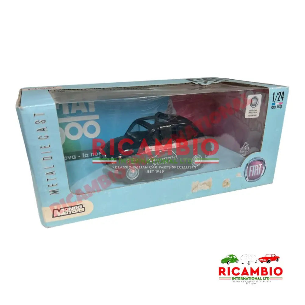 FIAT 500 Model Car Assorted - Dark Blue - Toys - Gifts & Novelty Items