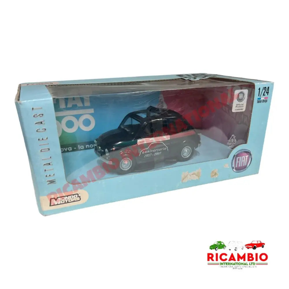 FIAT 500 Model Car Assorted - Dark Blue - Toys - Gifts & Novelty Items