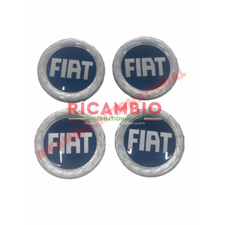 Fiat Wheel Centre Cap Set (4) - Fiat - Accessories