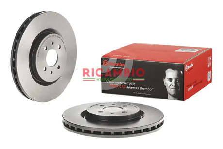Front Brake Disc Kit - Fiat Coupe 20V Turbo - Brake Parts and Components