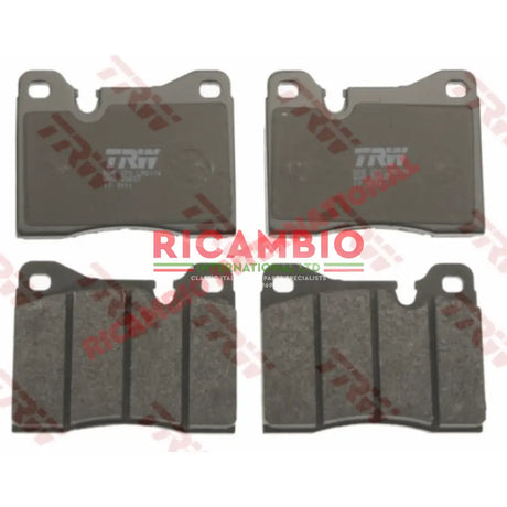 Front Brake Pad Set - Ferrari 288GTO,400,412,512BB,Testarossa Lamborghini Countach,Diablo - Ferrari