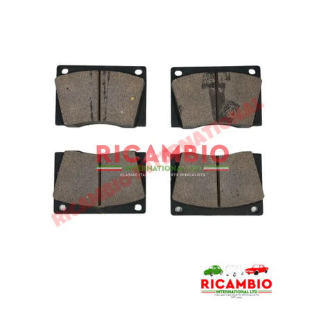 Front Brake Pads - Fiat 1500,1600,1800,2300,Dino - Brake Parts & Components