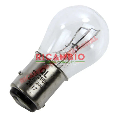 Front Indicator CLEAR Bulb 21/5W (380) - Classic Fiat 500 600 850 Lancia Fulvia PLUS MANY OTHER MODELS - Lights - Lamps