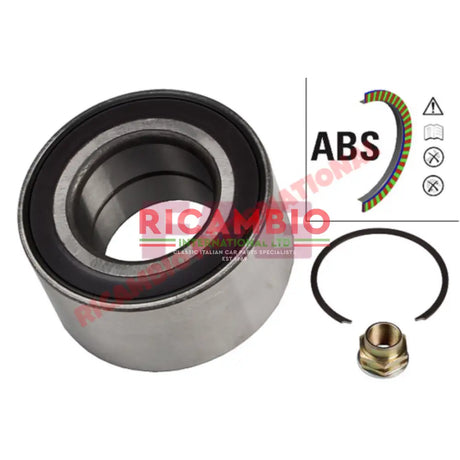 Front Wheel Bearing Kit (ABS) - New Fiat 500,Seicento New Panda - Steering - Shaft & Suspension