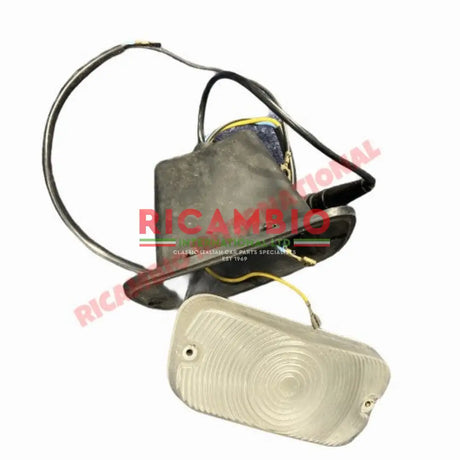 Front White Indicator & Rubber Boot - Fiat 1500 - Lights - Lamps & Lenses