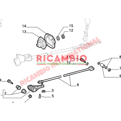 Gear Linkage Bush (2) - Fiat Croma,Lancia Thema Alfa Romeo 164 - Gearbox