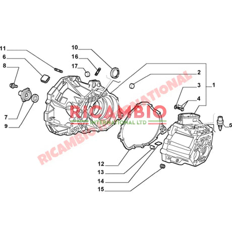 Gearbox Differential Oil Seal - Classic Fiat panda,Cinquecento,Seicento Lancia Y10 - Clutch & Transmission Parts