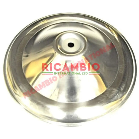 Hub Cap (aluminium) - Classic Fiat 500 - Chrome - Aluminium & Exterior Trim Parts