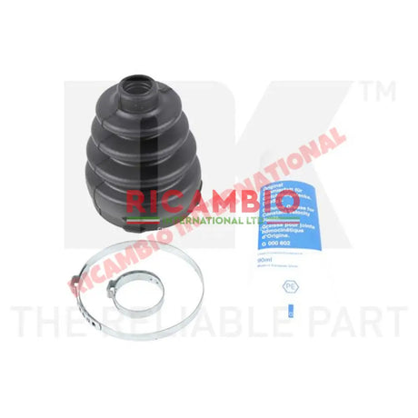 Inner Drive Shaft Boot Kit - Fiat New 500 & Abarth New Panda Stilo Idea Punto,Doblo - Rubber Boots and Gaiters