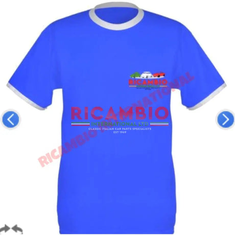 Italian Retro Branded Short Sleeve T-Shirt - Classic Fiat 500 Parts & Spares