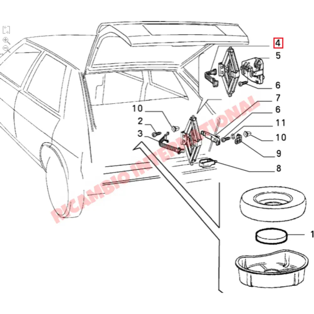 Jack Strap - Lancia Delta - Lancia