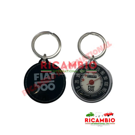 Keyring Fiat 500 Speedo - Gifts - Confectionary - Furniture and Novelty Items