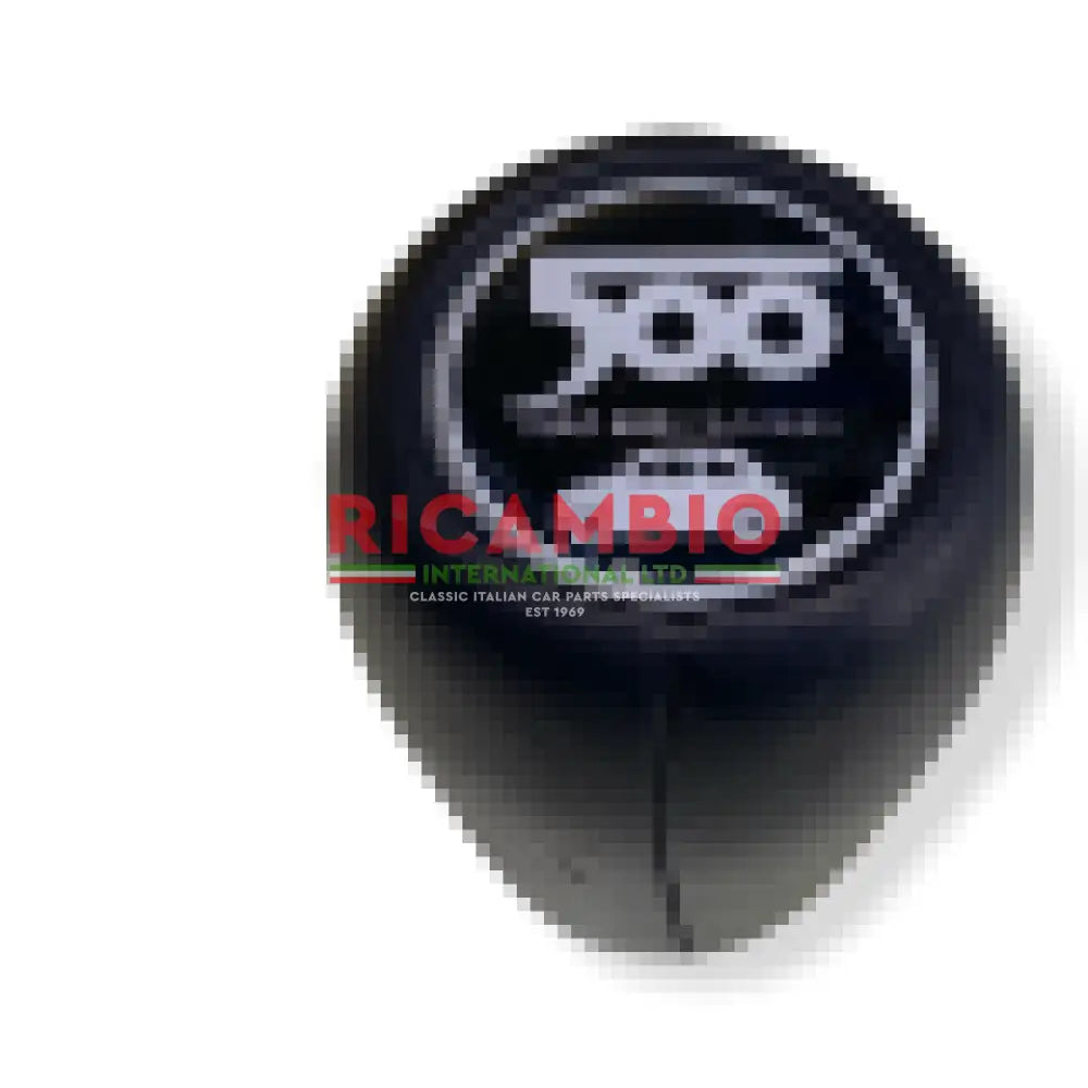 Leather Fiat Gear Knob - Classic Fiat 500,126,600,850,900,124,125,127,128,131 Fulvia plus others - Fiat 500 Club Italia