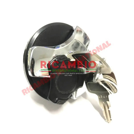 Locking Petrol Cap - Fiat 850 124,125,126,128,130,131,132,133,Dino,X19 Lancia Stratos - Fuel
