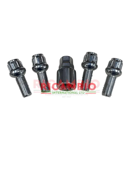Locking Wheel Bolt Kit - Lancia Fulvia - Wheels & Related items