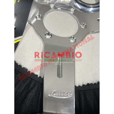 Luisi ’Mugello Classico’ Mahogany Wooden Steering Wheel - Fiat Lancia Alfa Romeo - Steering