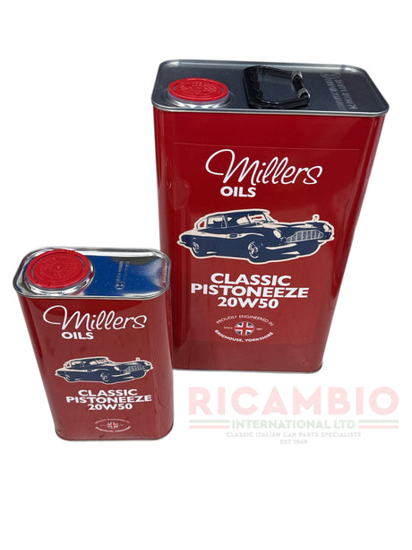 MILLERS Classic Car Engine Oil (20W50) - 1 litre - Lubrication