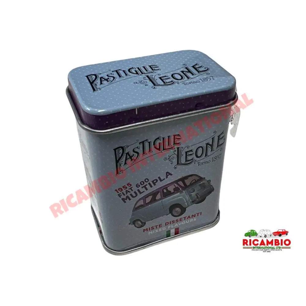 Mixed Flavour Lozenges in Classic Car Collector’s Tin 30g – Fiat 600 Multipla - Toys - Gifts & Novelty Items