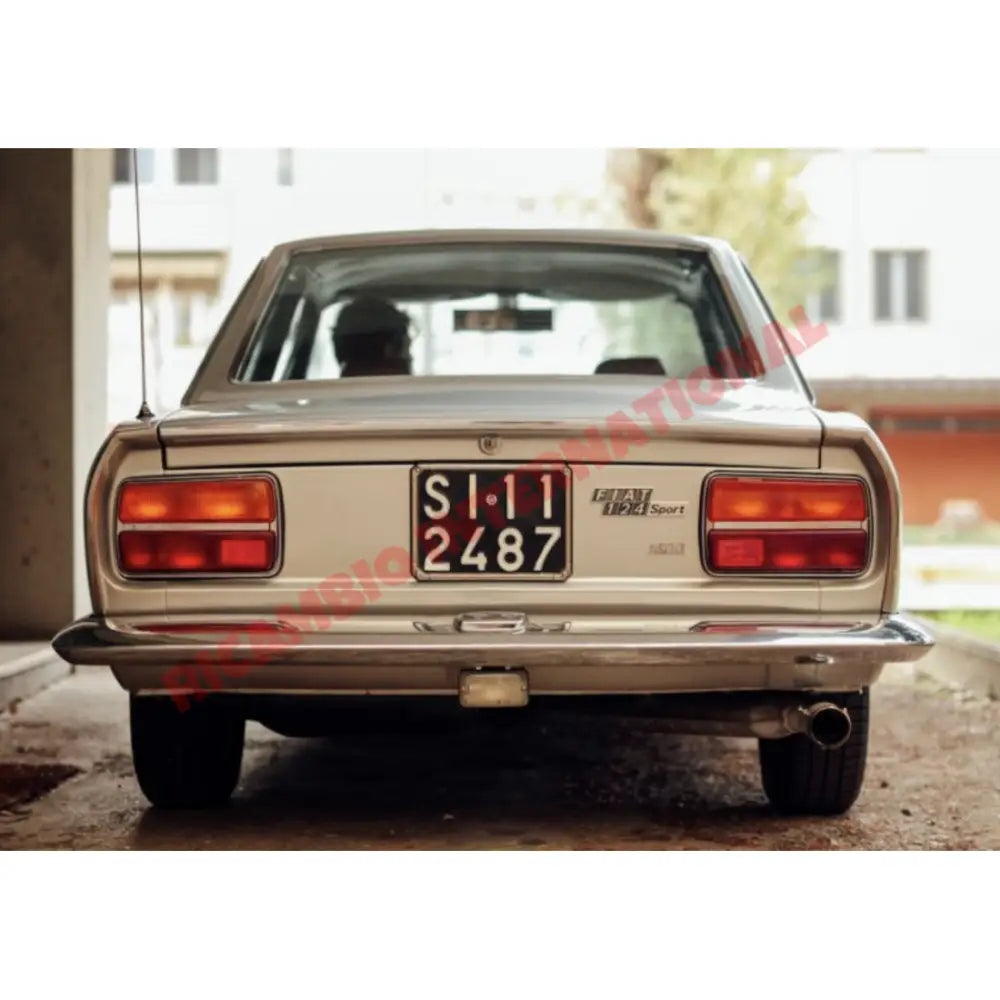 N/S Left Hand Rear Lamp Lens Cover AMBER - Fiat 124 - Lights - Lamps & Lenses