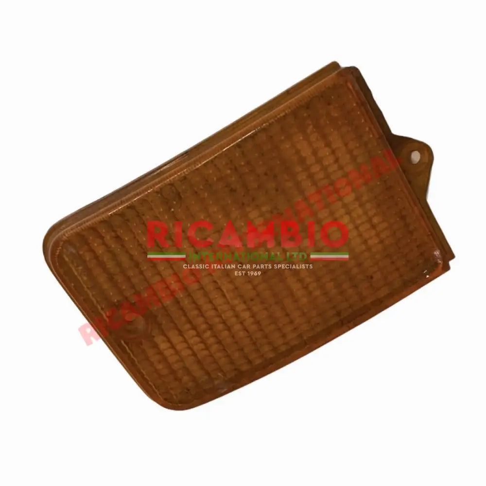 N/S Left Hand Rear Lamp Lens Cover AMBER - Fiat 127 - Lights - Lamps and Lenses