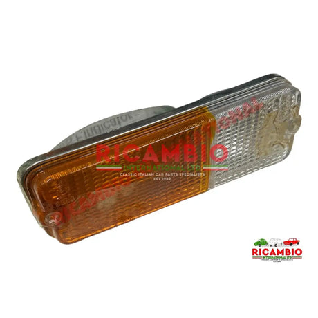 O/S Right Hand Front Indicator Lamp Complete - Fiat 127 Series 1 - Lights - Lamps and Lenses