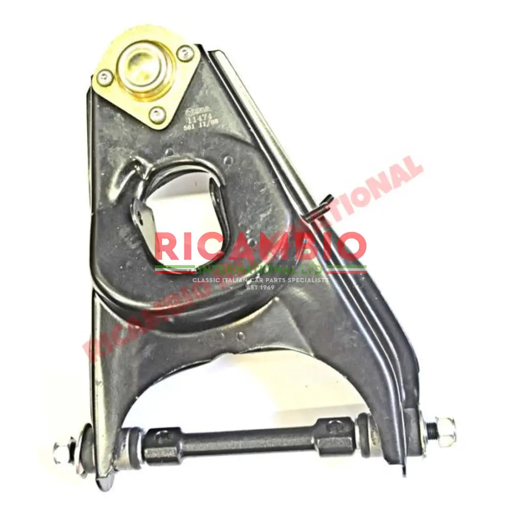 O/S Right Hand Front Lower Suspension Wishbone & Ball Joint - Fiat 124 - Suspension Parts