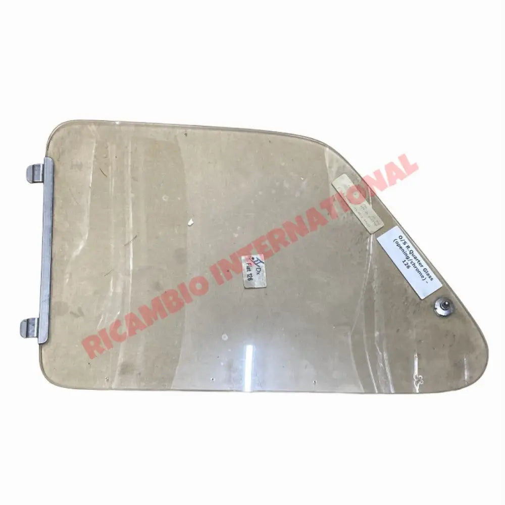 O/S Right Hand Opening Rear Quarter Glass - Fiat 126 - Windows & Seals