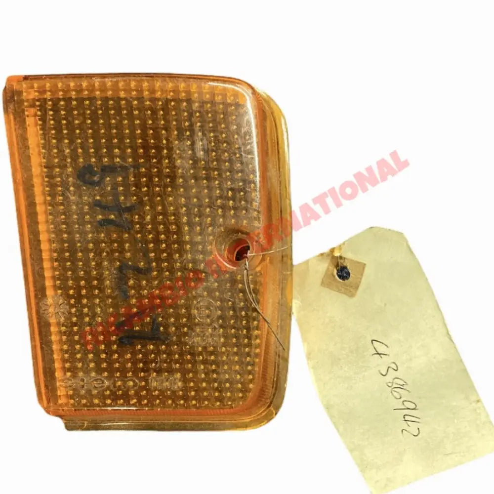 O/S Right Hand Rear Lamp Lens Cover AMBER - Fiat 127 - Lights - Lamps and Lenses
