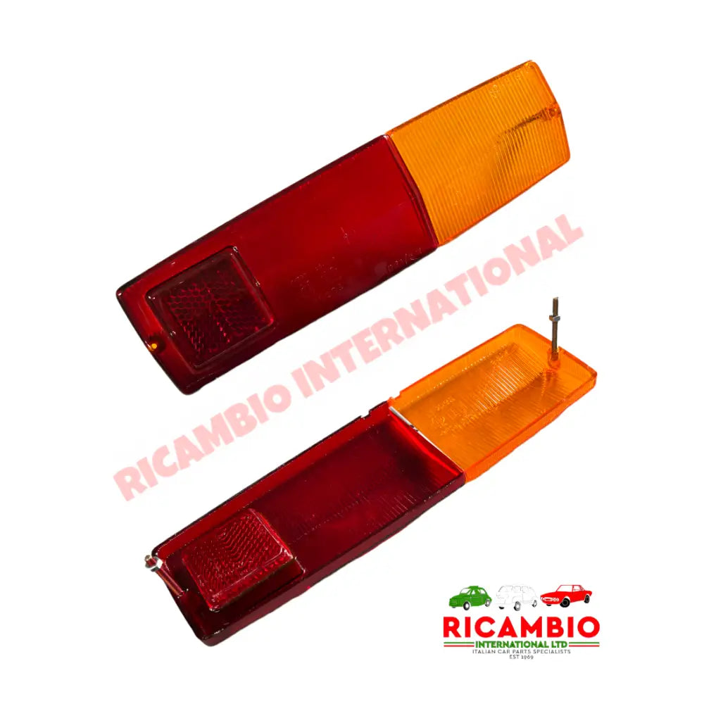 O/S Right Hand Rear Lamp Lens Cover - Fiat 124 Spider - Lights - Lamps & Lenses