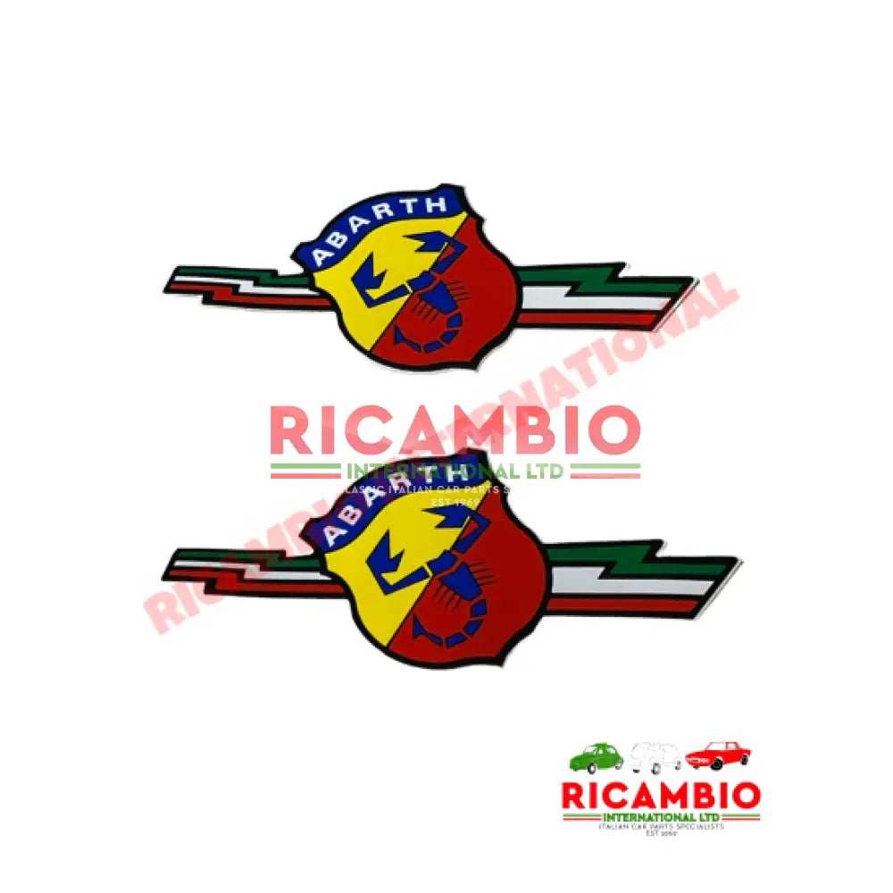 Pair of Abarth Sticker - Abarth
