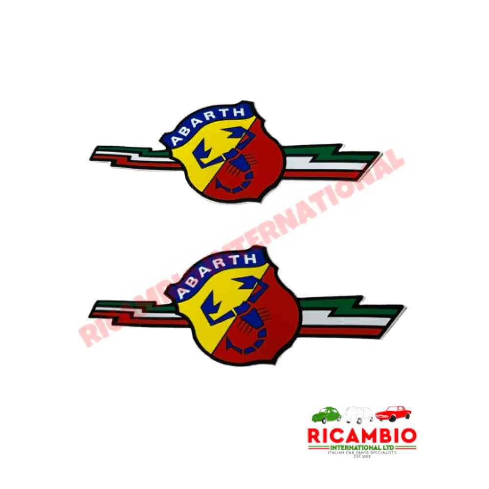 Pair of Abarth Sticker - Abarth