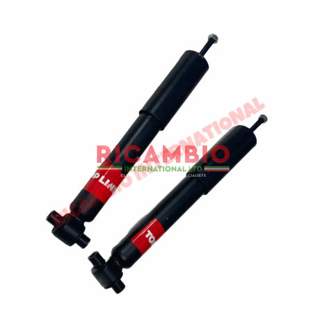 Pair of Front Shock Absorbers & Bushes - Fiat 1300,1500 - Suspension Parts