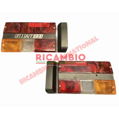 Pair of Rear Lamp Complete - Fiat 131 - Lamps & Lighting