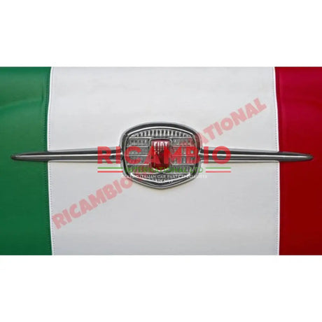 Plastic Chrome Front Badge Grille & Clips - Classic Fiat 500 - Classic Fiat 500 Parts & Spares