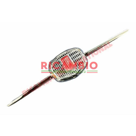 Plastic Chrome Front Badge Grille & Clips - Classic Fiat 500 - Classic Fiat 500 Parts & Spares