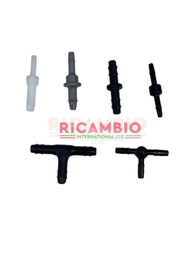 Plastic Hose Joiners & T-Pieces (various sizes) - hose connectors