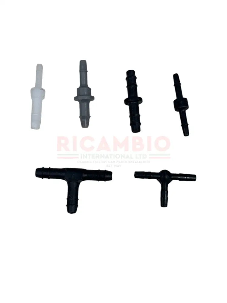 Plastic Hose Joiners & T-Pieces (various sizes) - hose connectors