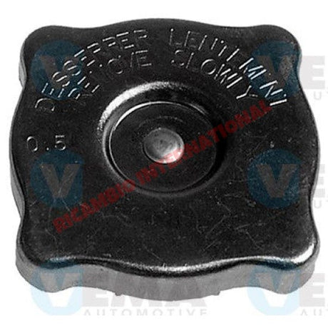 Radiator Cap (0.5 BAR) - Fiat 124,131,Regata,Strada/Ritmo Lancia Fulvia,Beta,Gamma,Prisma - Heating and Cooling