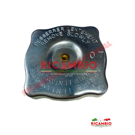 Radiator Cap - Fiat 850 850T 900T/E 124 - Heating & Cooling