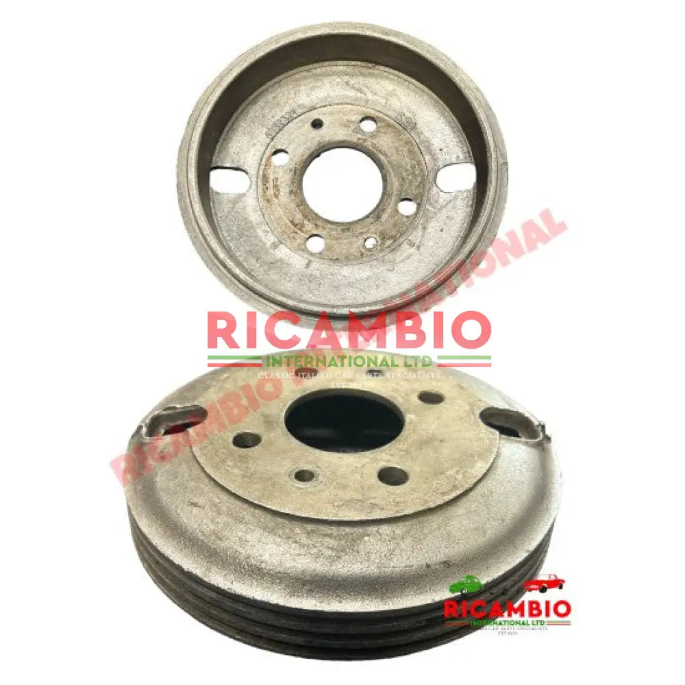 Rear Alluminium Brake Drum - Fiat 600 - Brake Parts and Components