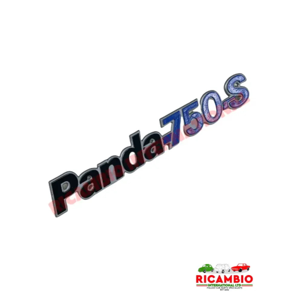 Rear Badge - Classic Fiat Panda 750S - Badges & Emblems