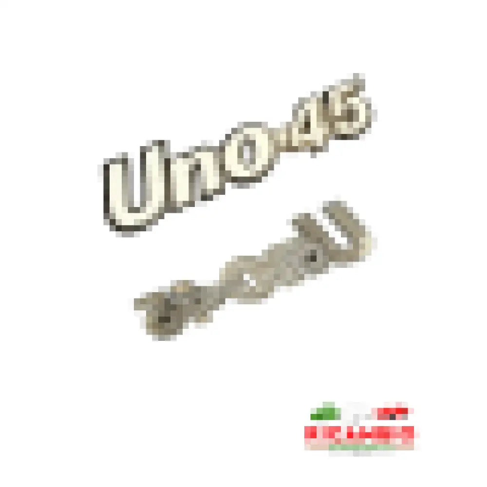 Rear Badge - Fiat Uno MK1 - UNO 45 - Uno