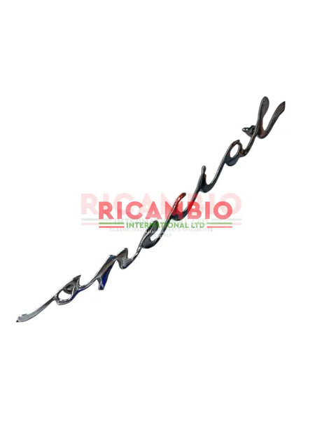 Rear Badge ’Special’ - Autobianchi Bianchina Trasformabile Berlina