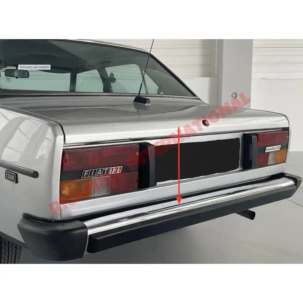Rear Bumper - Fiat 131
