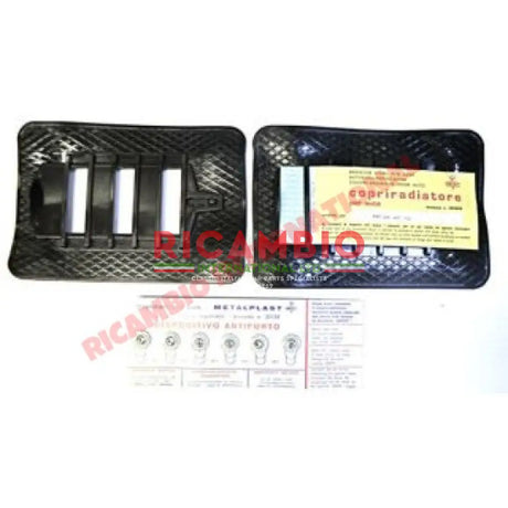 Rear Engine Lid Vent Blind Kit - Classic Fiat 500 - Heating and Cooling
