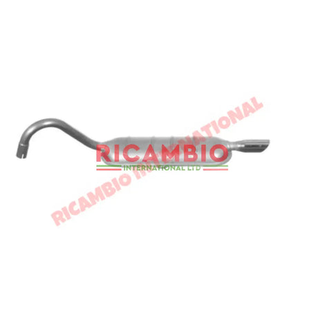 Rear Exhaust - Fiat 124 Spider - Exhaust